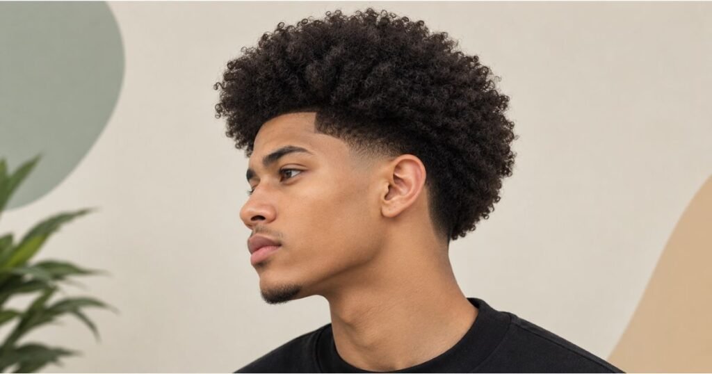 Afro Mid Blowout Taper