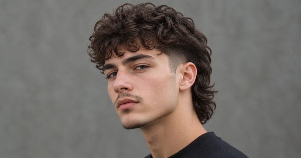 Baby Curly Mullet