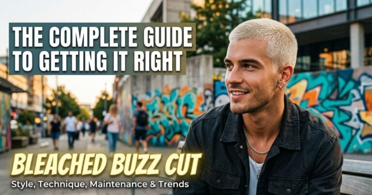 Bleached Buzz Cut