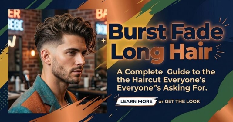Burst Fade Long Hair