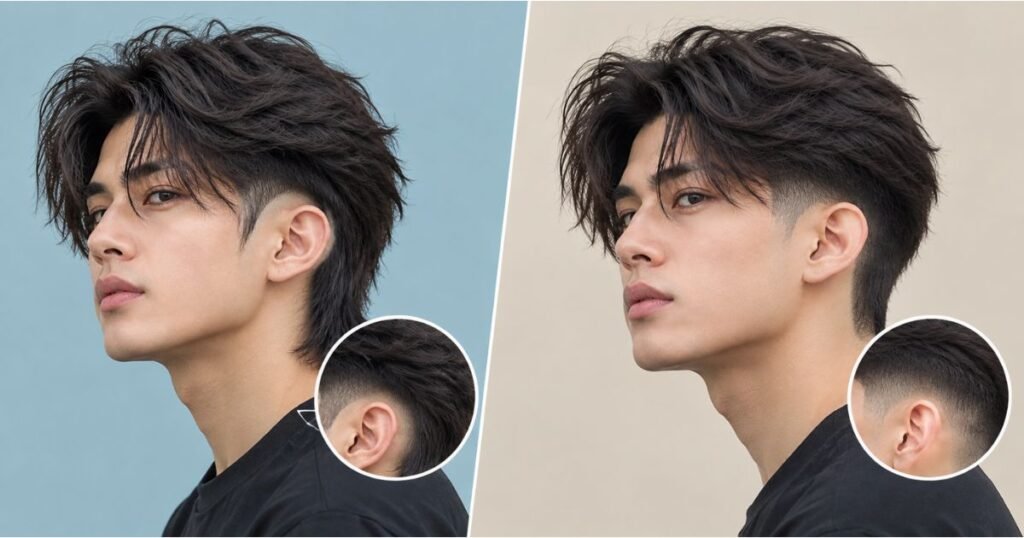 Burst Fade vs Regular Fade With Long Hair