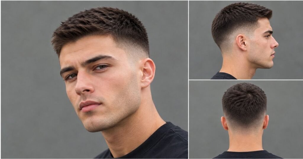 Classic Crew Cut Low Fade