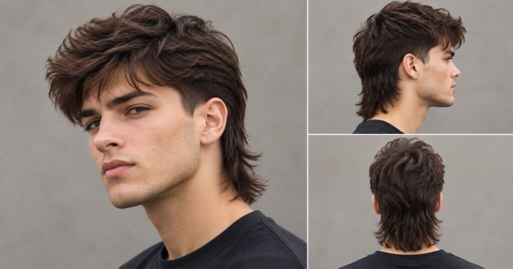 Classic Straight Mullet