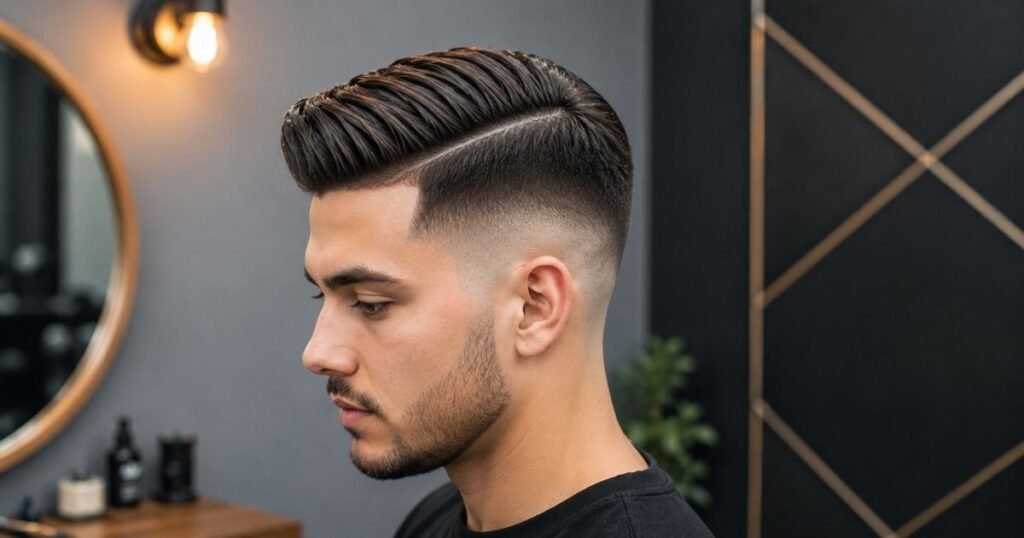 Comb Over Fade