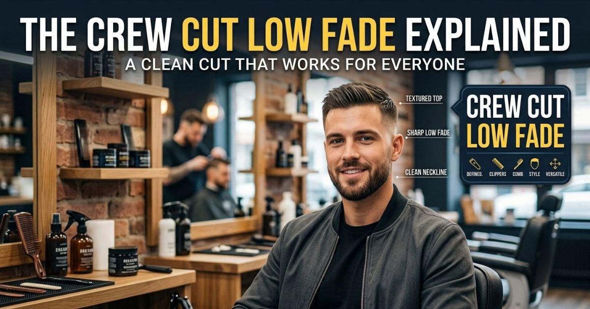 Crew Cut Low Fade