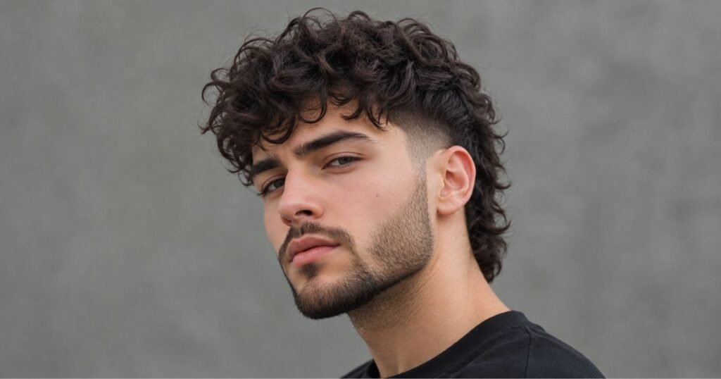 Curly Short Wolf Cut