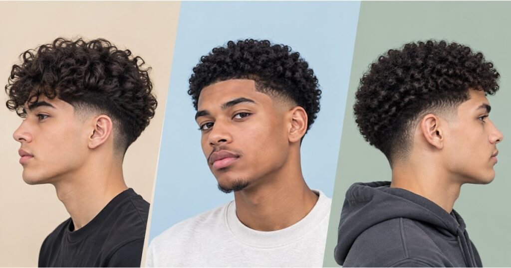 Curly and Coily Low Taper Fade Styles