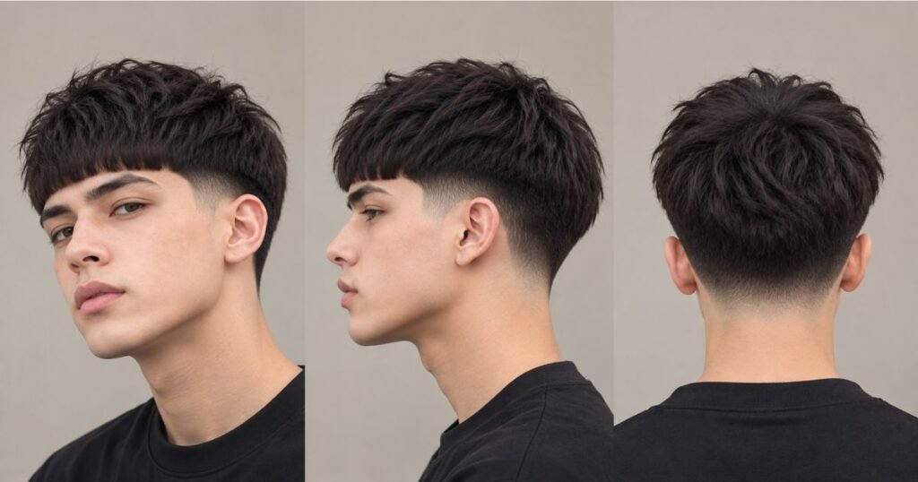 Edgar Cut With a Low Taper