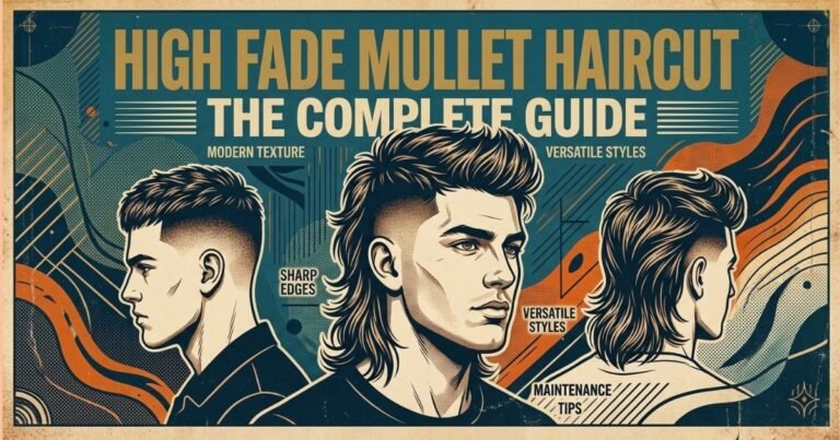 High Fade Mullet Haircut