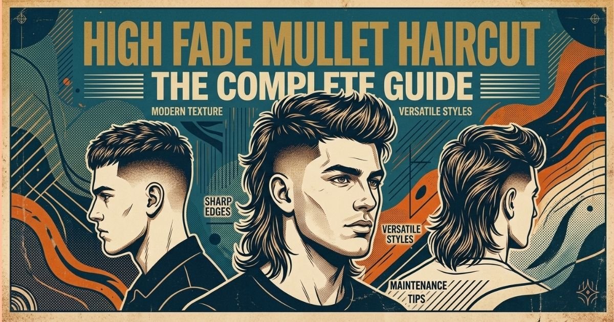 High Fade Mullet Haircut