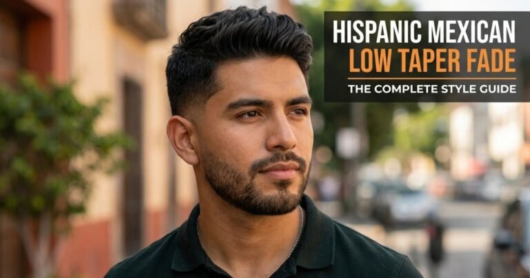 Hispanic Mexican Low Taper Fade