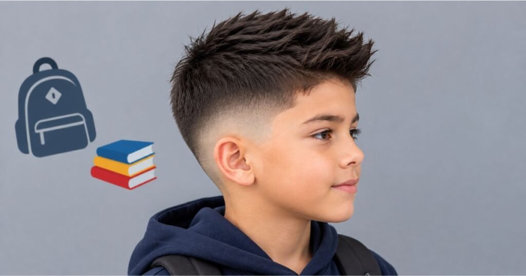 Mid Taper Fade For Kids