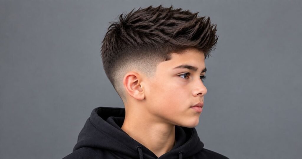 Mid Taper Fade For Kids