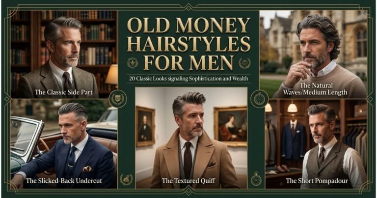 Old Money Hairstyles for Men