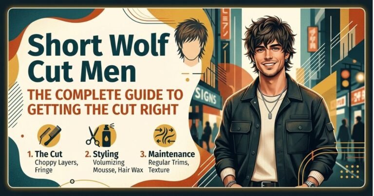 Short Wolf Cut Men