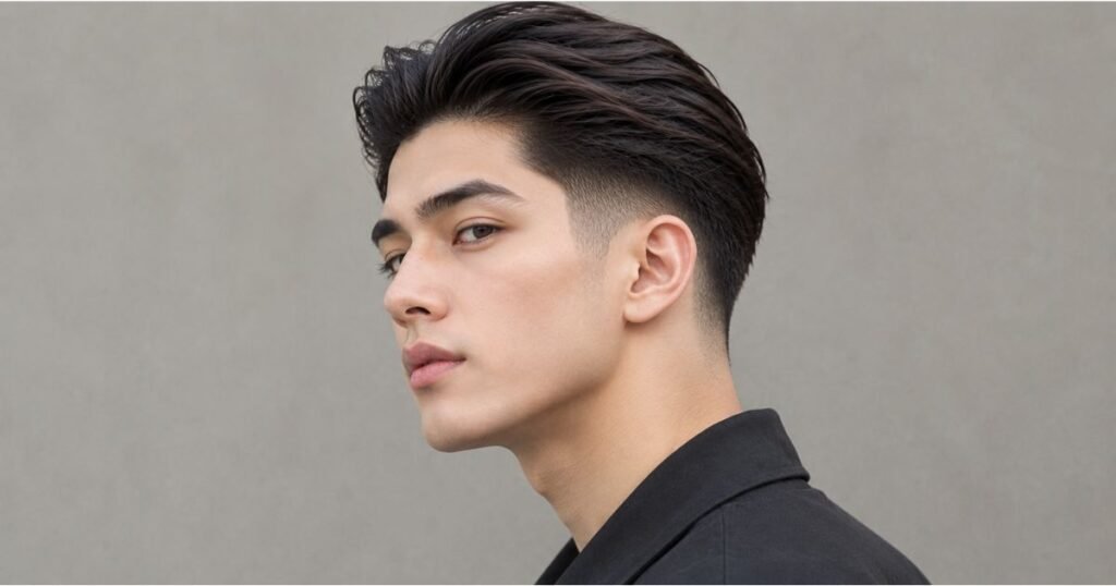 Slick Back With a Low Fade