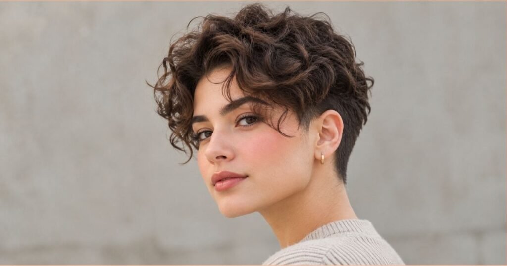 Soft Low Taper With Loose Curls