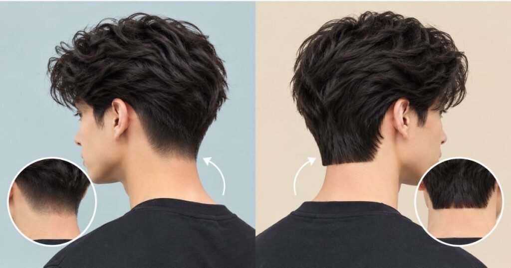 Tapered Neckline vs Blocked Neckline