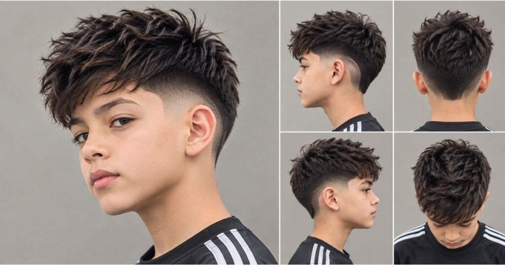 Athlete Style Burst Fade