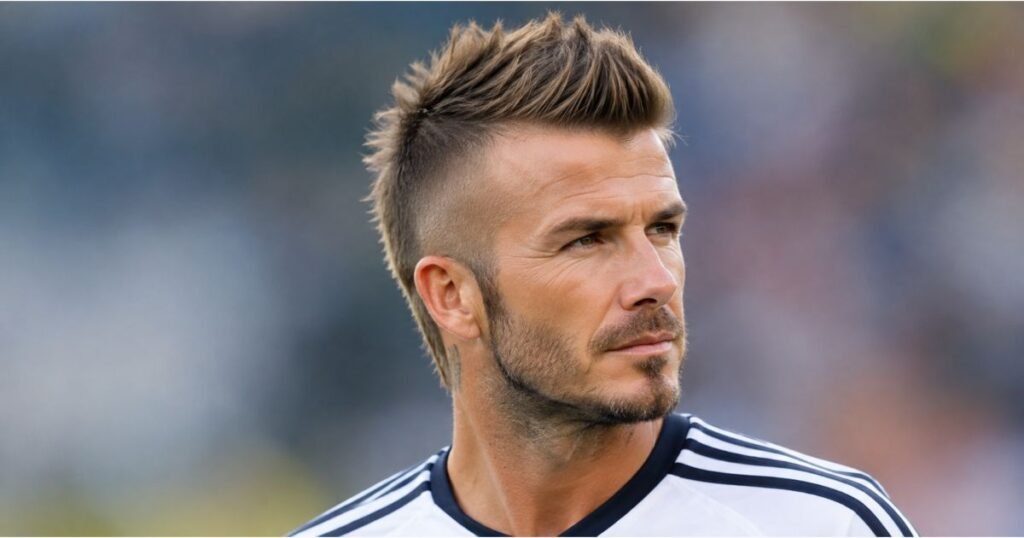 David Beckham_Textured Faux Hawk