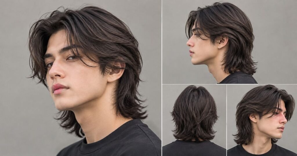 Layered Shoulder-Length Hair