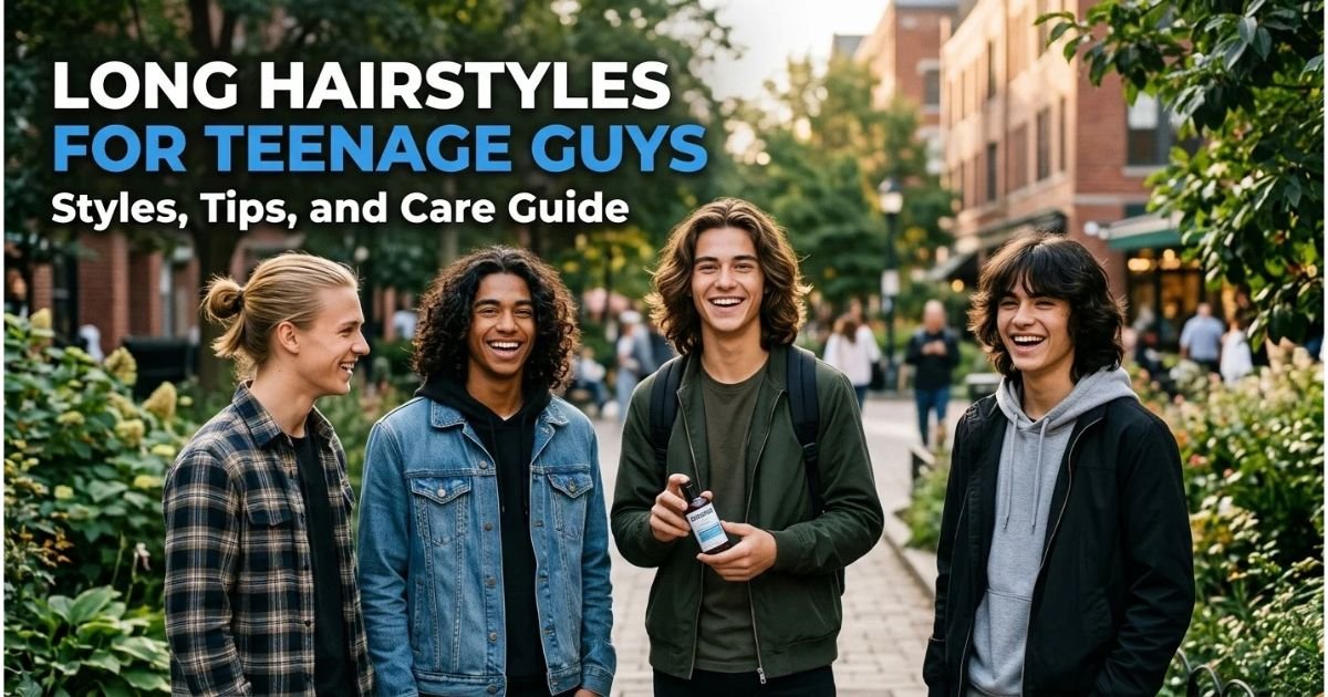 Long Hairstyles for Teenage Guys