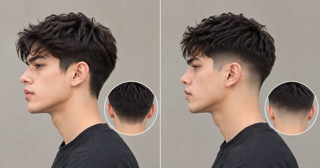 Low Taper and a Low Taper Fade
