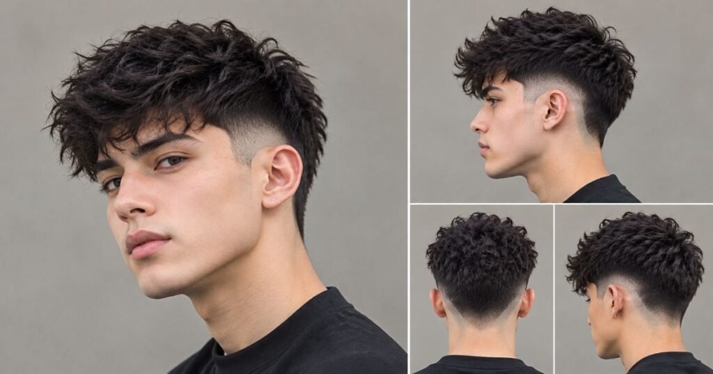 Modern Mid Burst Fade