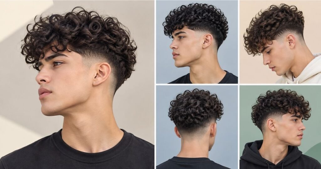 Popular High Taper Fade Styles for Curly Hair