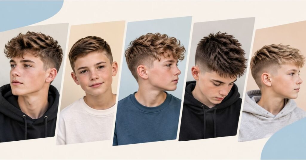 Short White Boy Hairstyles